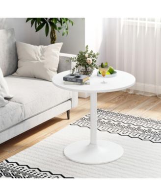 24 in Round Adjustable-Height Bistro Cocktail Table, 22 in or 40 in