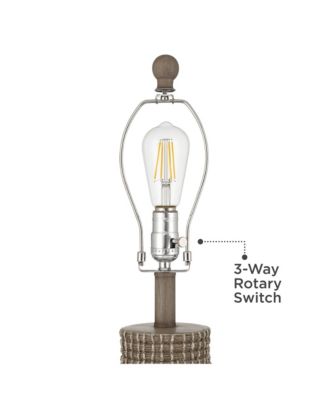 Adelyn 28" High Gourd Table Lamp with Dimmer