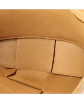 Small Cassette Crossbody Bag Maxi Intrecciato Leather