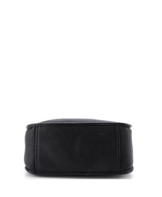 Medium Logo Strap Hobo Leather