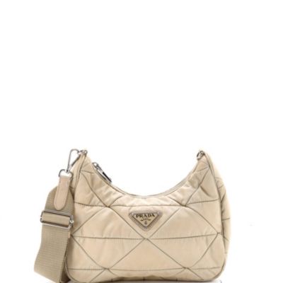 Small Re-Edition Shoulder Bag Quilted Tessuto