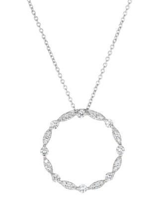 Vanilla Diamond (0.47 ct. t.w.) Couture Pendant Necklace in Platinum