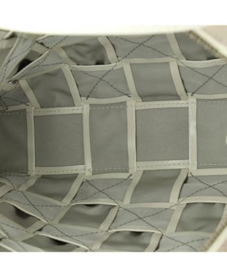 Large Stretch Cassette Briefcase Maxi Intrecciato Leather