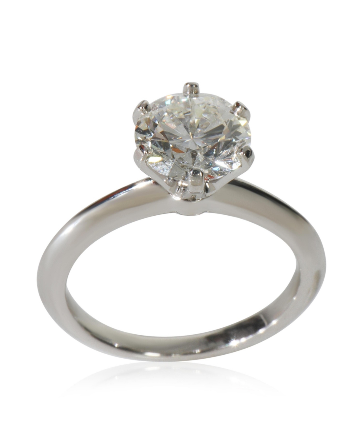 Pre-Owned Tiffany & Co ct Round Brilliant Diamond Engagement Ring