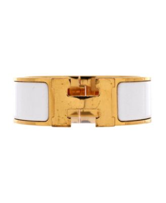 Pre-Owned HERMES Clic H Bracelet - Enamel 645$