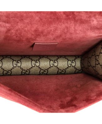 Mini Dionysus Bag Blooms Print GG Coated Canvas