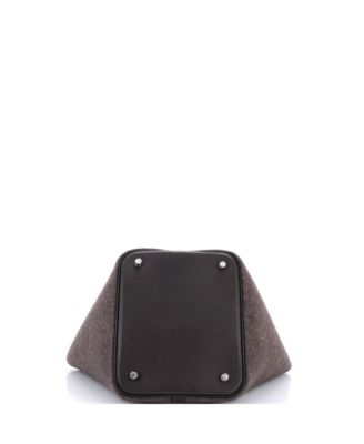 MM Picotin Lock Bag Felt with Leather