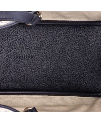 Small Ophidia Top Handle Shopping Tote GG Coated Canvas and Leather