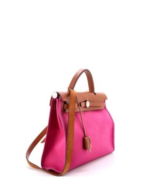 31 Herbag Zip Leather and Toile