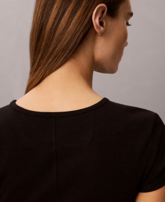 Women's Modern Short-Sleeve Cropped T-Shirt