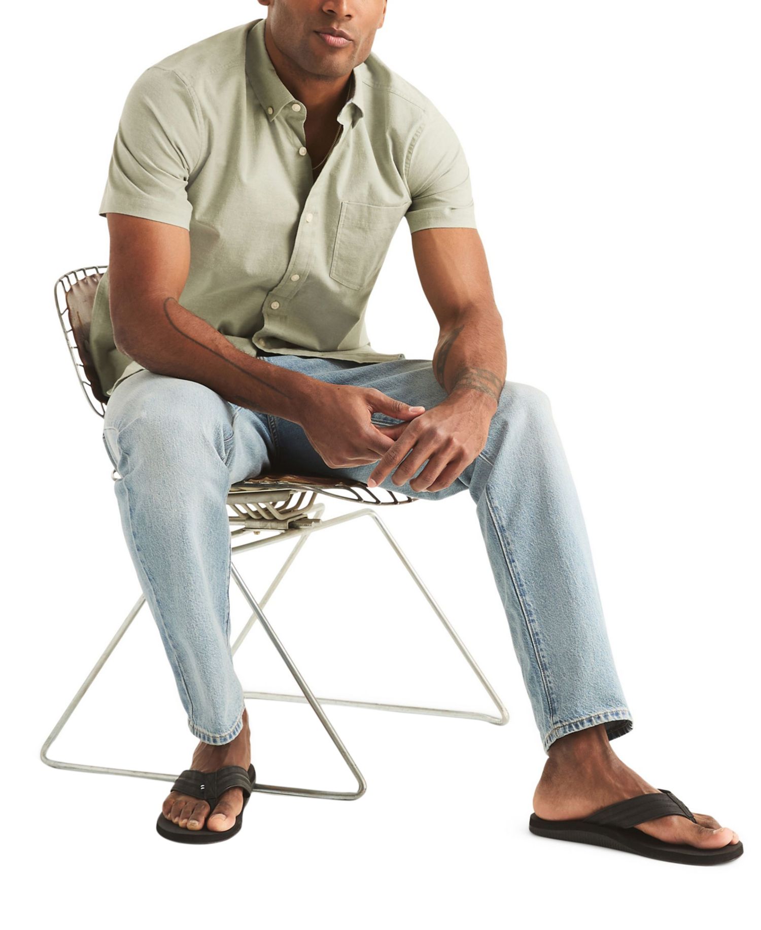 Men's Short-Sleeve Oxford Shirt
