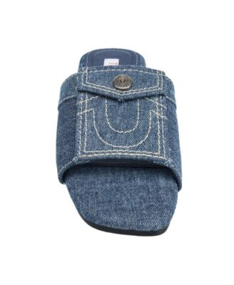 Womens Jean Pocket Sandal
