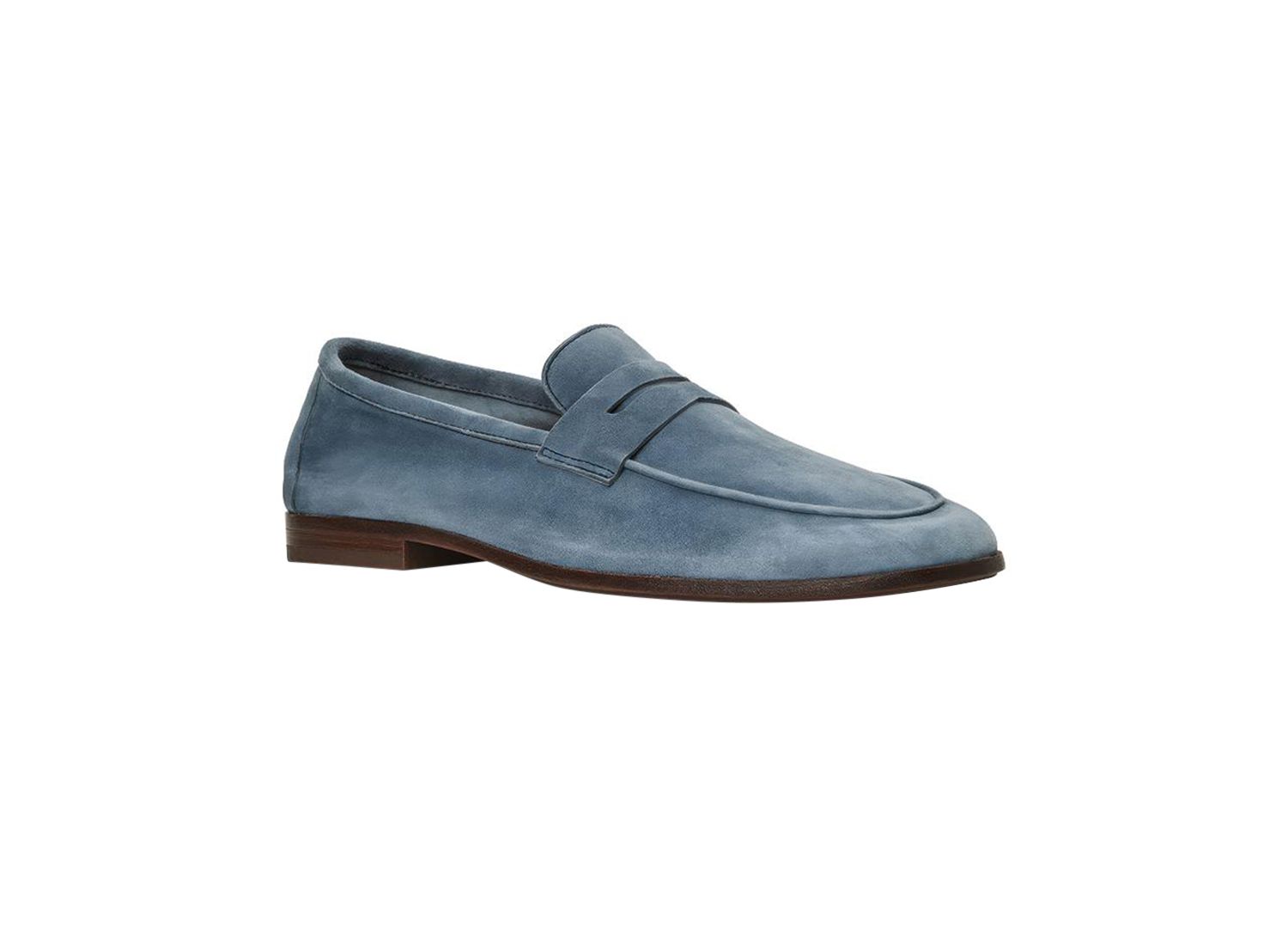 Men's Slip-On Round-Toe Loafers