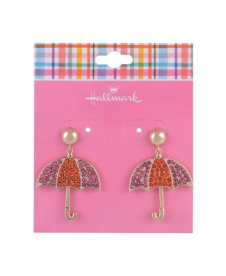 Stone Umbrella Earrings