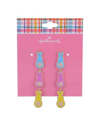 Linear Easter Bunny Earrings