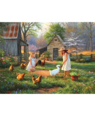 Evening at Grandma's 500 piece Jigsaw Puzzle for Adults Mothers Day