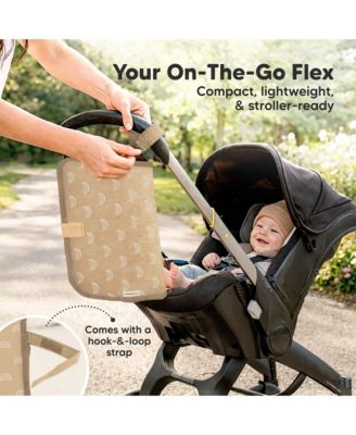 Flex Portable Changing Pad for Baby, Travel, Foldable Large Waterproof Baby Diaper Changing Mat for Diaper Bag