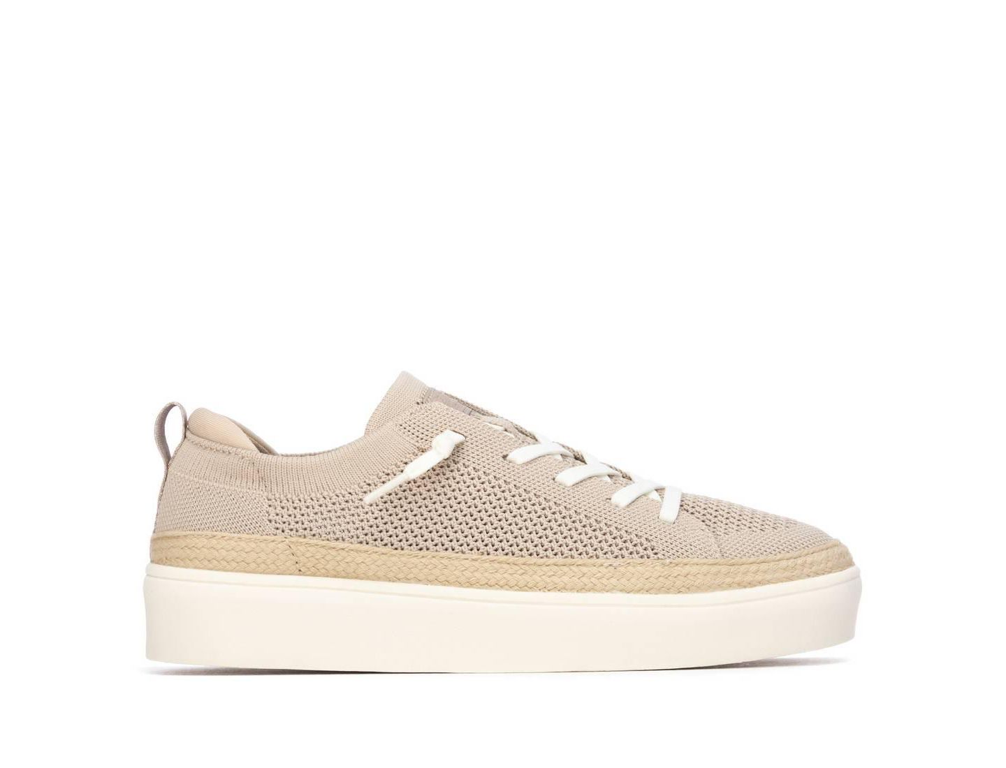 Женские кроссовки XTI Refresh Collection Casual Knit Lace-Up, цвет: Бежевый — фото 2