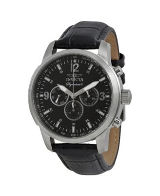 Men's 7339 Signature Quartz Chronograph Dial Watch