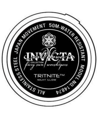 Women's 14874 Wildflower Quartz Chronograph Dial Watch