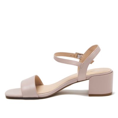 Women's Essential Leather Block Heels