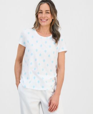 Petite Perfect Short-Sleeve Crewneck T-Shirt