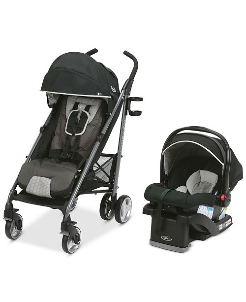 Graco Baby Breaze Stroller & SnugRide Click Connect 35 Infant Car Seat