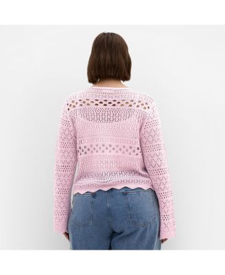 Women's Crochet Love Top
