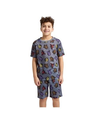 Big Boys Are You Ready For Freddy 4-Pack Pajama Set-14