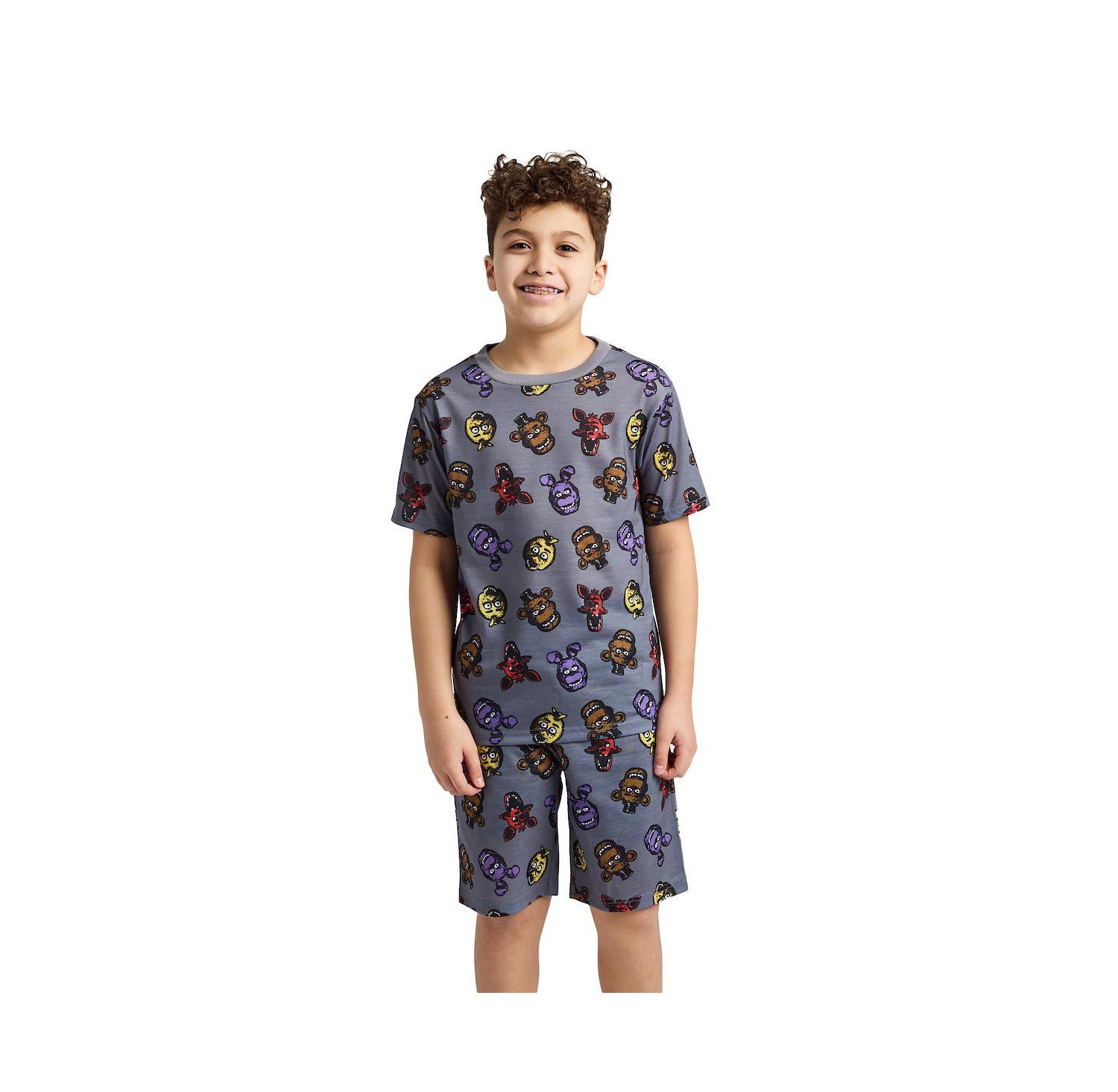 Big Boys Are You Ready For Freddy 4-Pack Pajama Set-14