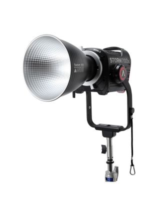 STORM Point Source BLAIR LED Light, Bundle with CF10 Fresnel and Barn Doors Kit, Skid