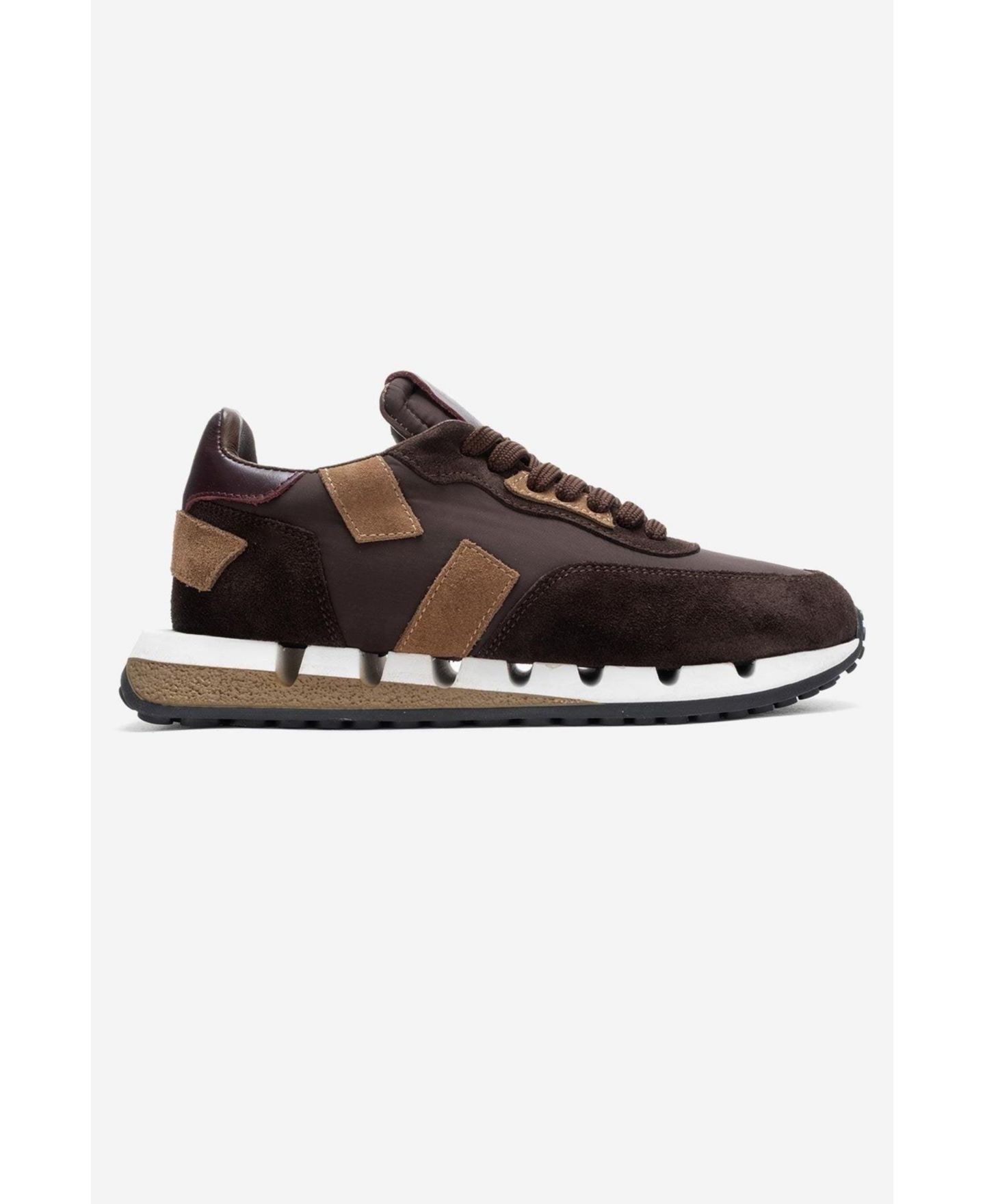 Женские кроссовки Forever & Always Shoes Vian Leather Platform, цвет: Коричневый — фото 2