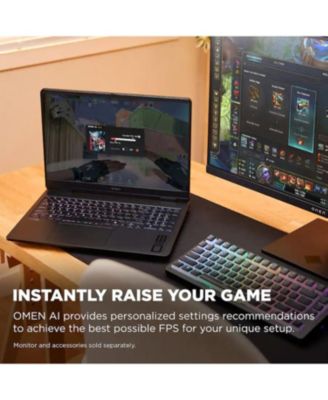 Omen 16" Traditional Laptop AMD Ryzen AI 7 64GB RAM NVIDIA GeForce RTX 5060 4TB SSD Storage Windows 11 Home 165Hz