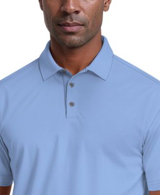 Men's Solid Cooling Texture Polo Shirt