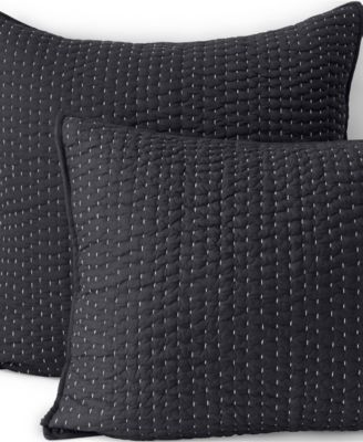 Seed Stitch Quilted Pillow Sham