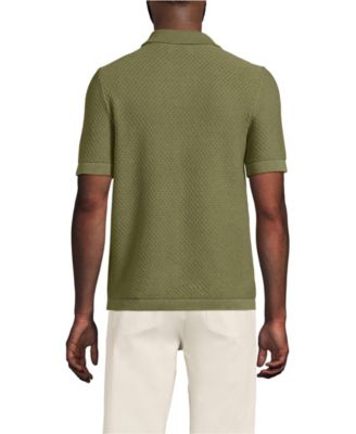 Men's Short Sleeve Johnny Collar Polo