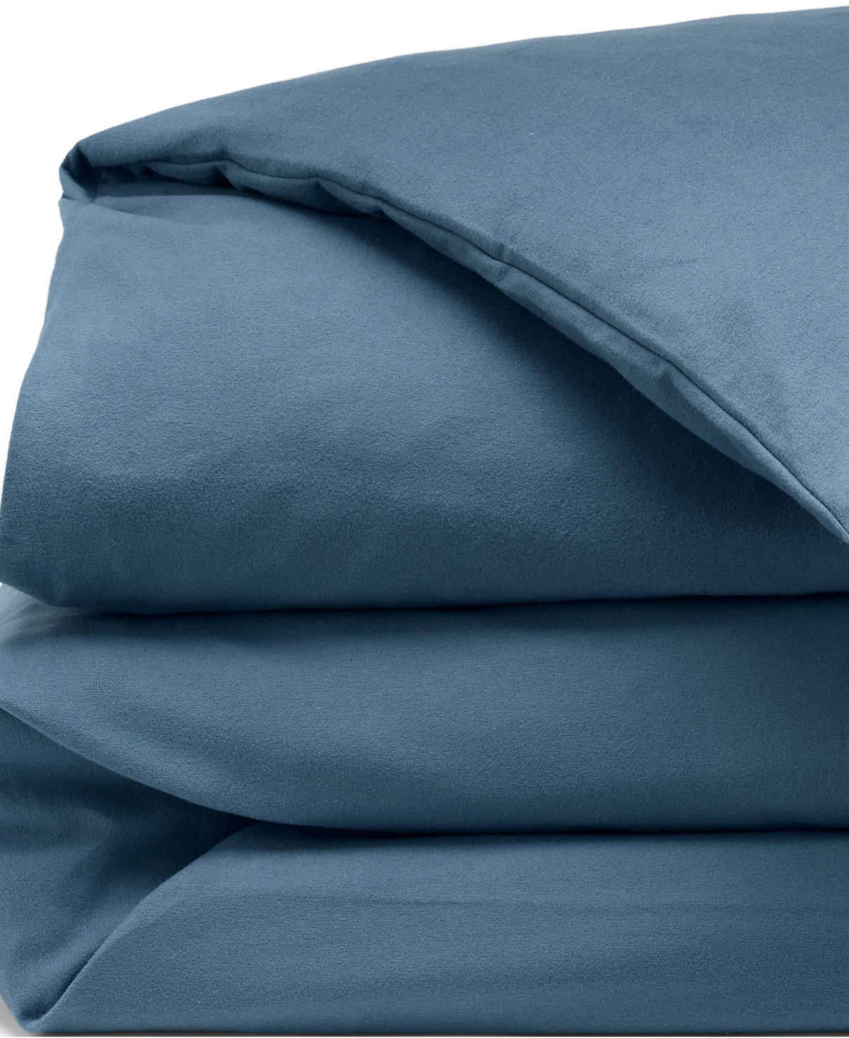 Lands' End Comfy Super Soft Cotton Flannel Duvet Bed Cover