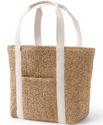 Straw Tote Bag