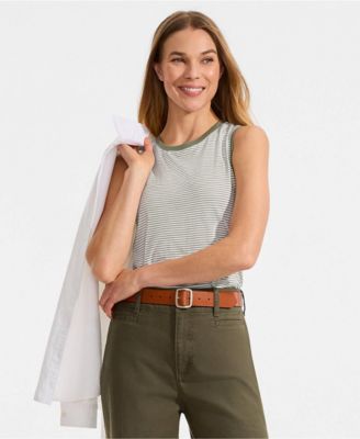 Women's Supima Cotton Crew Neck Tank