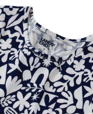 Girls Short Sleeve Gathered Waist Jersey Dress