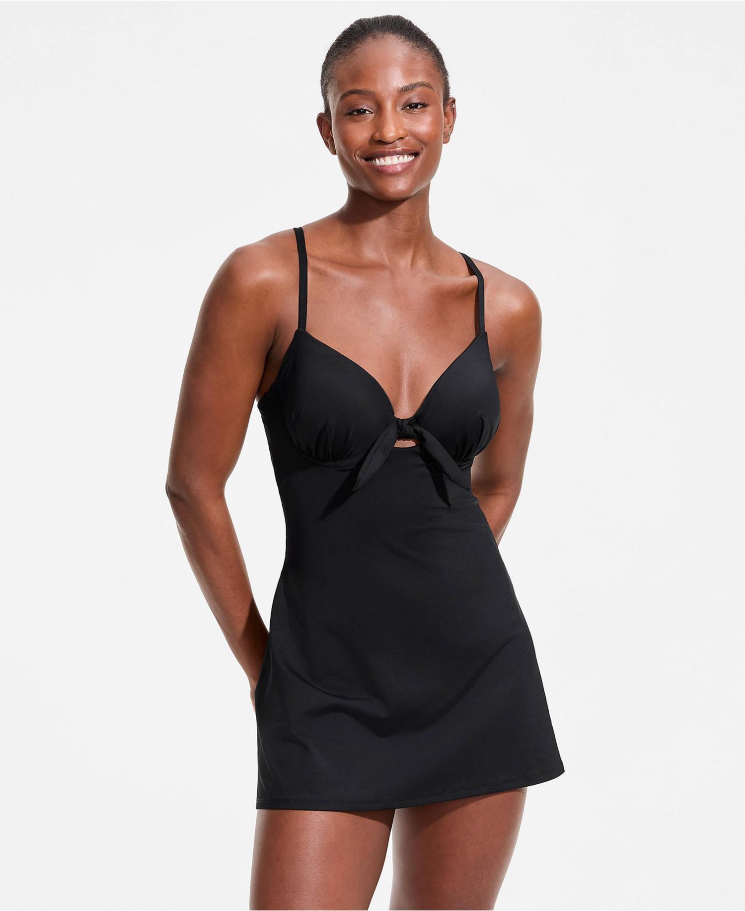 Women's Underwire Lifting Swim Dress