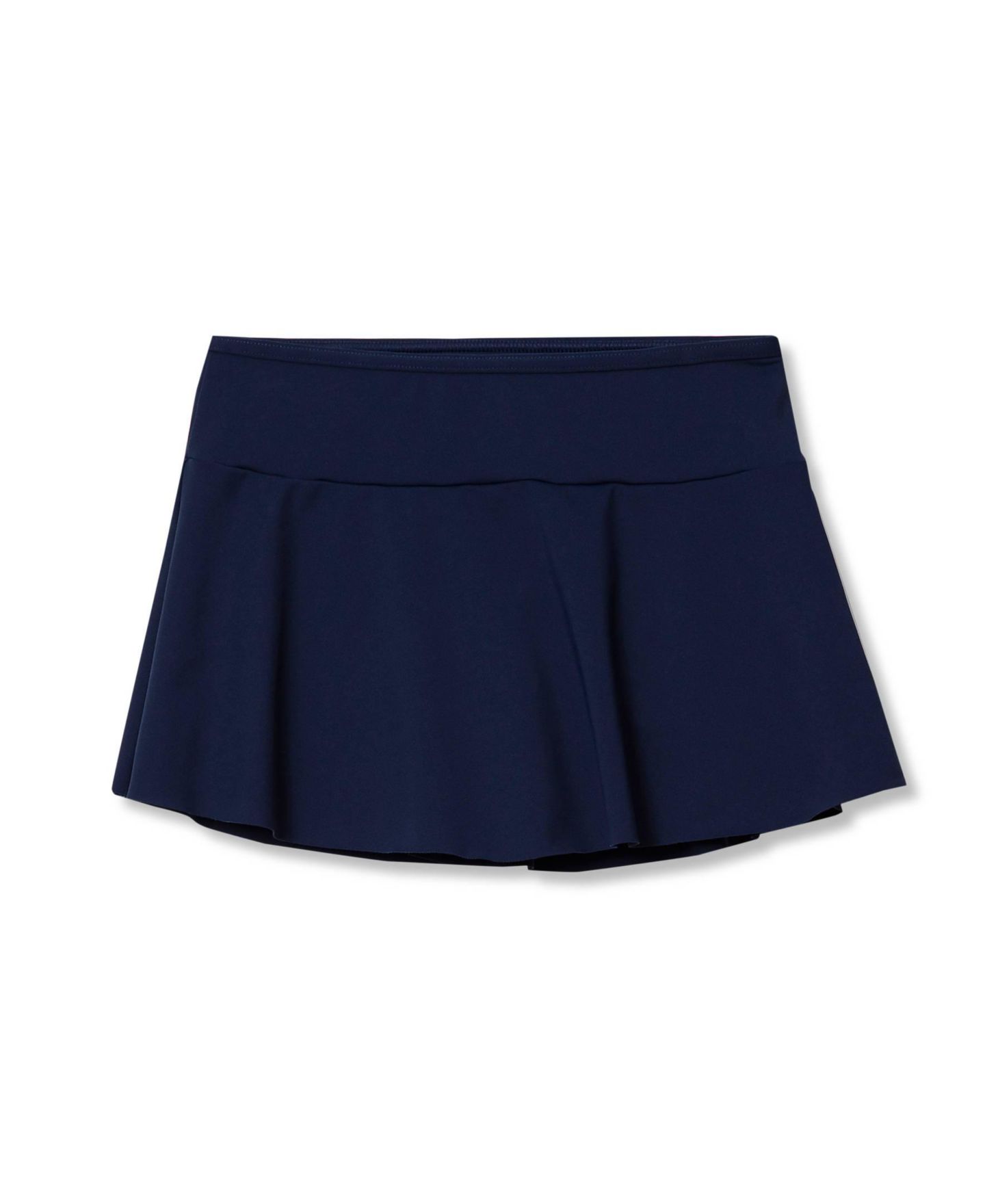 Юбка Lands' End Chlorine Resistant Swim Skirt для девочек, цвет: Морской тёмно-синий — фото 1