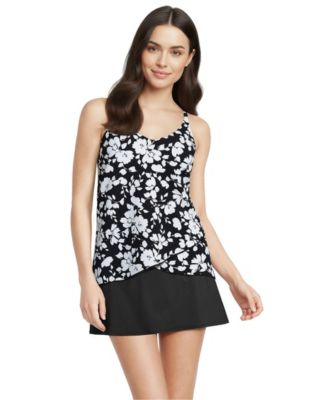 Women's Tulip Hem Tankini Top