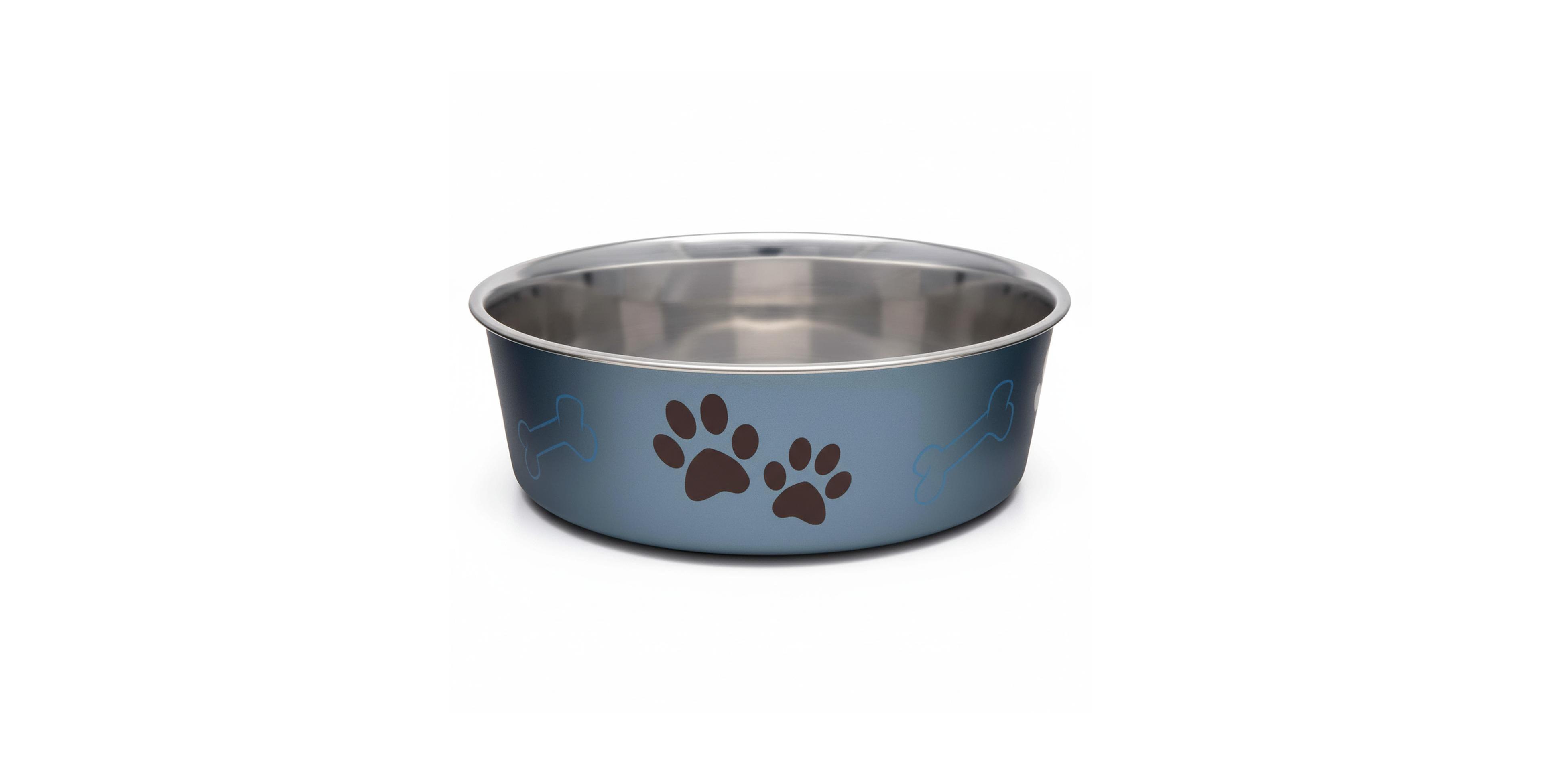 Aronkl Stainless Steel Dog Cat Bowl Spill Proof Durable Dishwasher Safe Travel Feeder