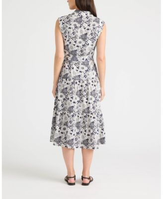 Women's Cap Sleeve Tiered Dress