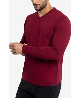 XRAY Men's Long Sleeve V-Neck T-Shirt