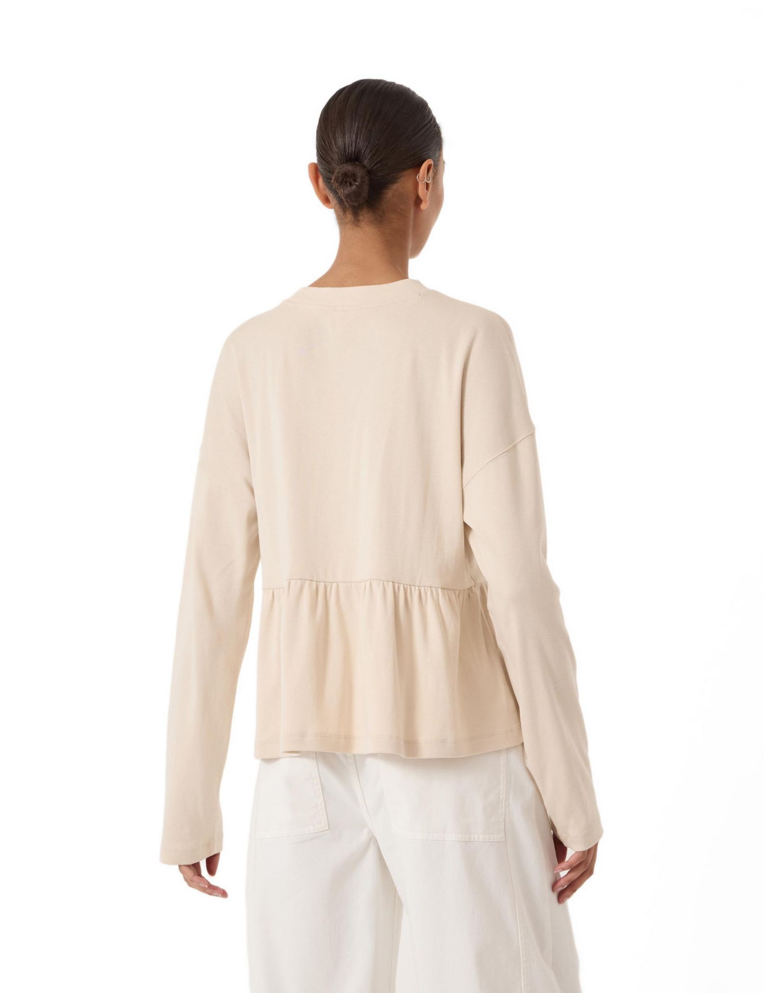 Women's Sana Peplum Jersey Top