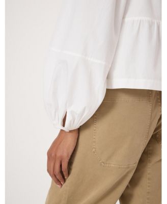 Women's Beck Cotton Peplum Blouse