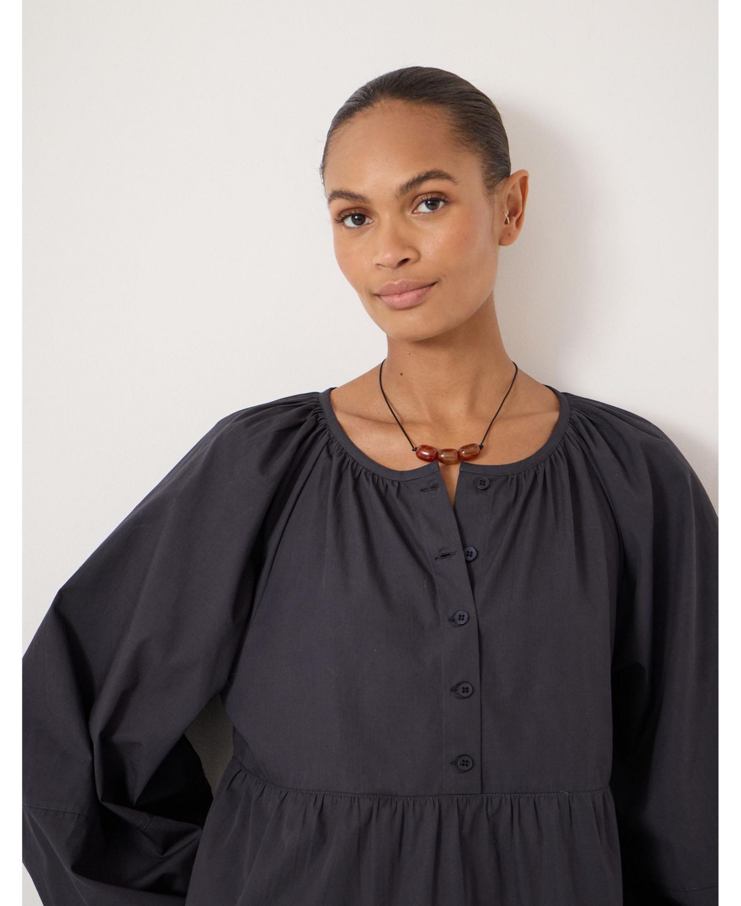 Women's Beck Cotton Peplum Blouse