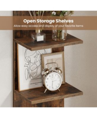 5-Tier Wall Mounted Floating Shelf Unit